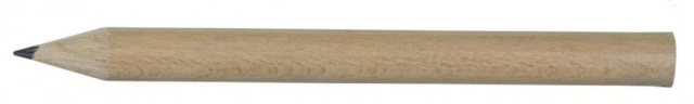 Krótki ołówek reklamowy drewniany – 73773 – Niska Cena
